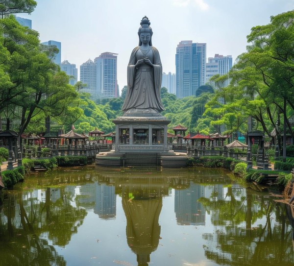深圳南山圣地之旅，南山观音圣境及周边景点探秘,深圳南山圣地之旅，南山观音圣境及周边景点探秘,历史,景点,风情,第1张