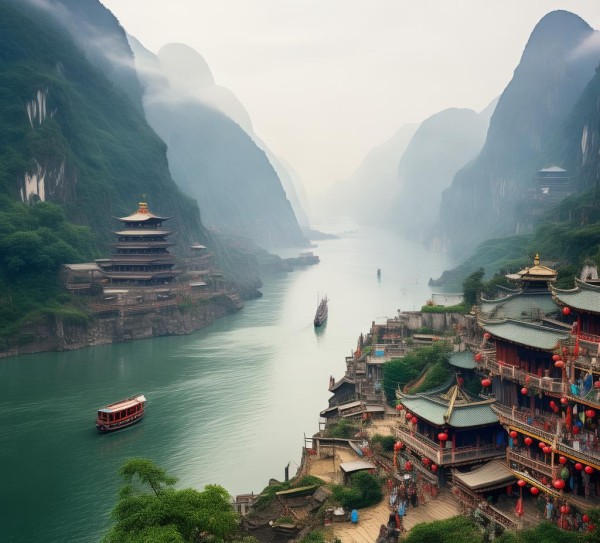 三峡重庆，山水与文化之旅的完美融合,三峡重庆，山水与文化之旅的完美融合,历史,景点,风情,第1张