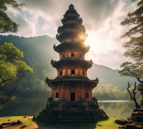 古塔奇观，汾文峰塔的历史与文化探寻,古塔奇观，汾文峰塔的历史与文化探寻,历史,第1张