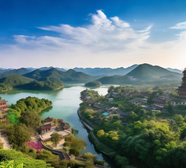 四明湖周边美景尽收眼底，必游景点大盘点！,四明湖周边美景尽收眼底，必游景点大盘点！,历史,景点,风情,第1张