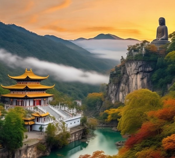 五台山五大绝美景点，探寻圣地非凡风采,五台山五大绝美景点，探寻圣地非凡风采,景点,神秘,自然,第1张