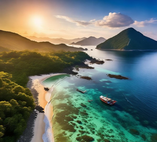 亚婆湾，南海明珠的独特海滨风光之旅,亚婆湾，南海明珠的独特海滨风光之旅,历史,景点,美食,第1张