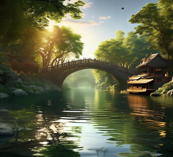 河之魅，自然与文化交融的河畔秘境,河之魅，自然与文化交融的河畔秘境,历史,景点,风情,第1张