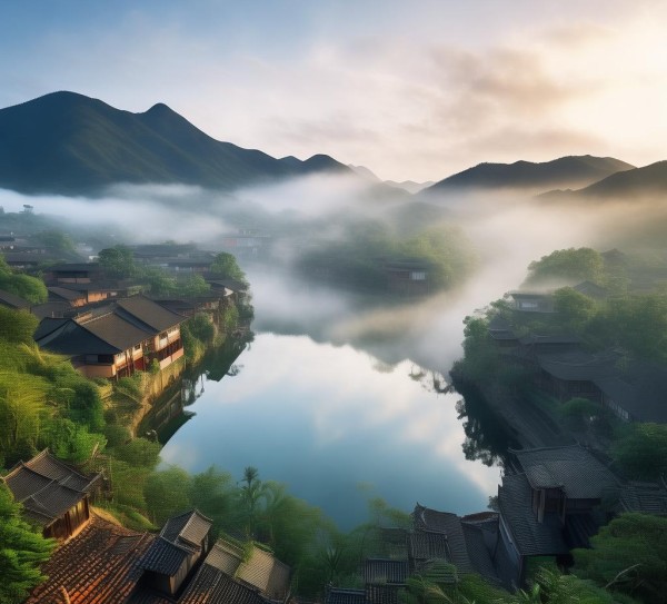 梅县大坝，山水客家风情之旅,梅县大坝，山水客家风情之旅,景点,风情,风光,第1张