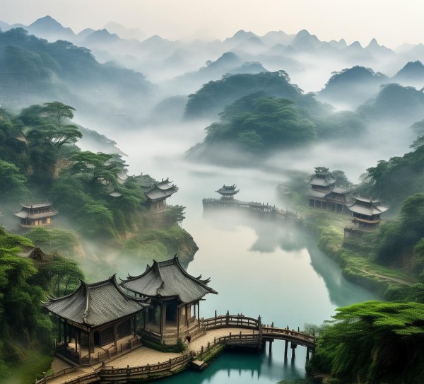 肇庆广宁，山水画卷中的秘境之旅,肇庆广宁，山水画卷中的秘境之旅,历史,景点,风情,第1张