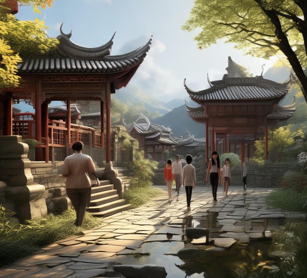 庐江中学，漫步古韵校园，探寻绝美风光,庐江中学，漫步古韵校园，探寻绝美风光,历史,景点,风情,第1张