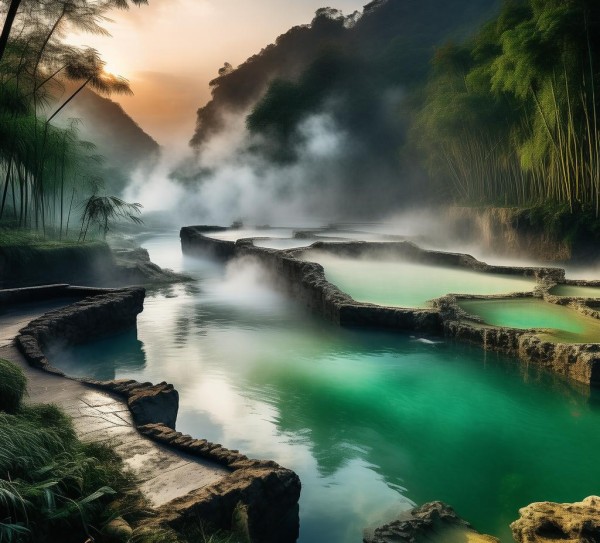 广西象州温泉探秘，五大热门景点大揭秘,广西象州温泉探秘，五大热门景点大揭秘,景点,美食,风光,第1张