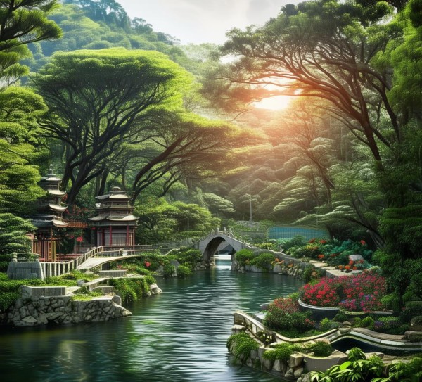 杨大山公园，自然人文交融，五大特色景点探秘之旅,杨大山公园，自然人文交融，五大特色景点探秘之旅,历史,景点,风光,第1张
