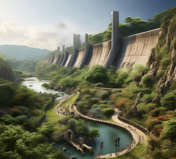 大坝公园，自然与人文交融的探秘之旅,大坝公园，自然与人文交融的探秘之旅,历史,景点,风情,第1张