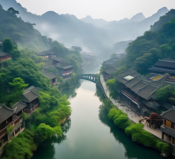 古韵湘水，礼县秘境，探寻湖南古县的绝美风光与人文足迹,古韵湘水，礼县秘境，探寻湖南古县的绝美风光与人文足迹,历史,景点,风光,第1张
