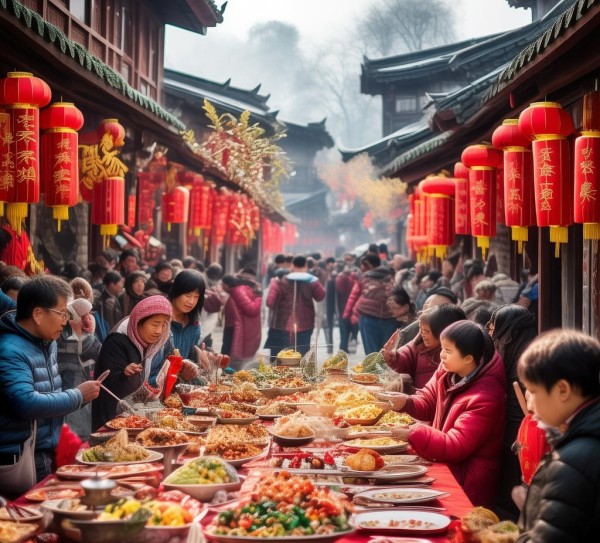 枝江春节盛宴之旅，探寻传统年味风情,枝江春节盛宴之旅，探寻传统年味风情,历史,美食,体验,第1张