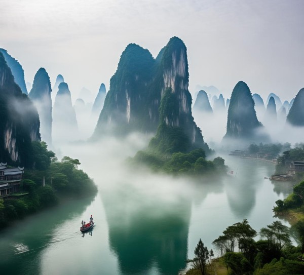 桂林朔山水画卷探秘之旅,桂林朔山水画卷探秘之旅,历史,景点,美食,第1张