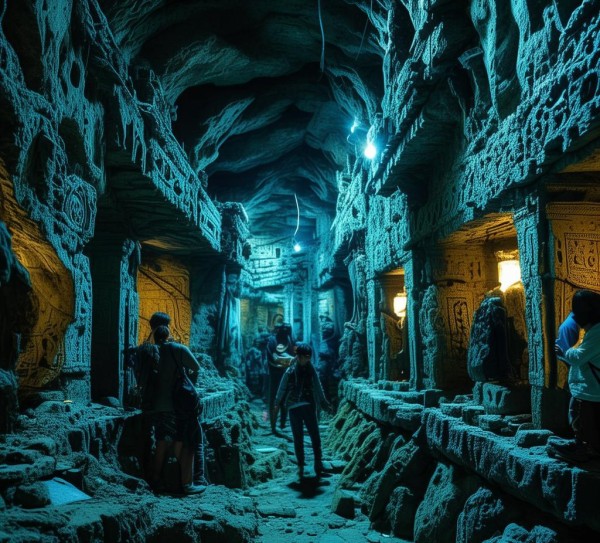 湖北地下探奇之旅，探寻神秘地下城，流连忘返的探险胜地,湖北地下探奇之旅，探寻神秘地下城，流连忘返的探险胜地,历史,景点,风情,第1张