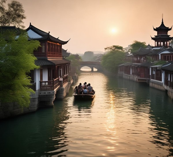 江南水乡之旅，嘉兴与泰州的魅力足迹探寻,江南水乡之旅，嘉兴与泰州的魅力足迹探寻,历史,景点,风光,第1张