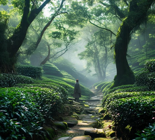 普洱秘境探幽，茶山栈道景点的隐秘之旅,普洱秘境探幽，茶山栈道景点的隐秘之旅,历史,景点,风情,第1张