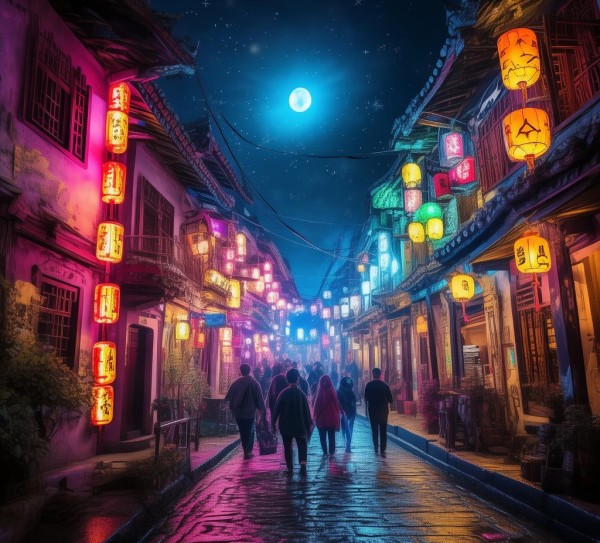 夜色璀璨，探秘兴义夜游秘境,夜色璀璨，探秘兴义夜游秘境,历史,景点,风情,第1张