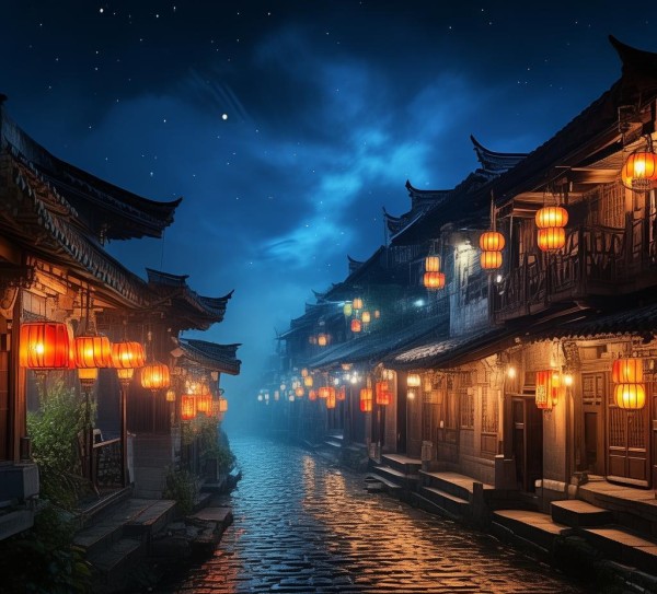夜幕下的上饶，古城夜晚魅力之旅,夜幕下的上饶，古城夜晚魅力之旅,历史,景点,风情,第1张