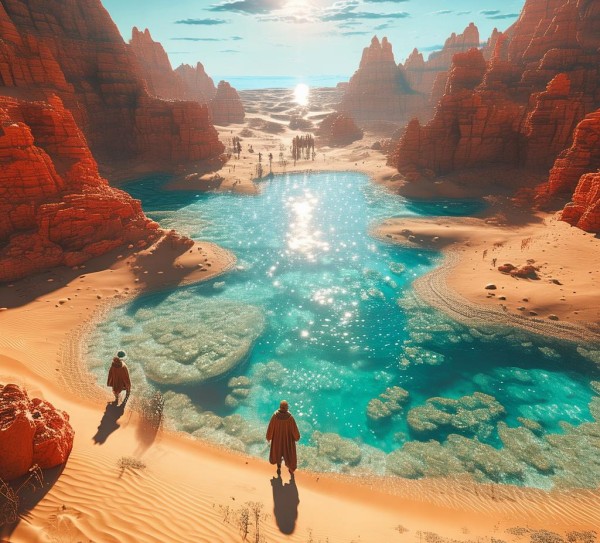 沙漠奇景探秘，揭秘沙海中的绝美之地,沙漠奇景探秘，揭秘沙海中的绝美之地,历史,景点,美食,第1张