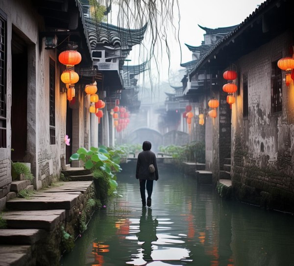 漫步庙巷，江南水乡的古韵风情之旅,漫步庙巷，江南水乡的古韵风情之旅,历史,景点,风情,第1张