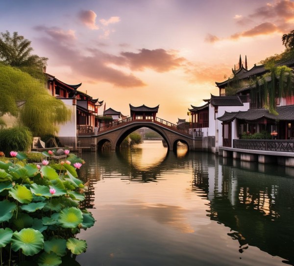 江南水乡塘桥，美丽风光与休闲胜地之旅,江南水乡塘桥，美丽风光与休闲胜地之旅,历史,景点,风情,第1张