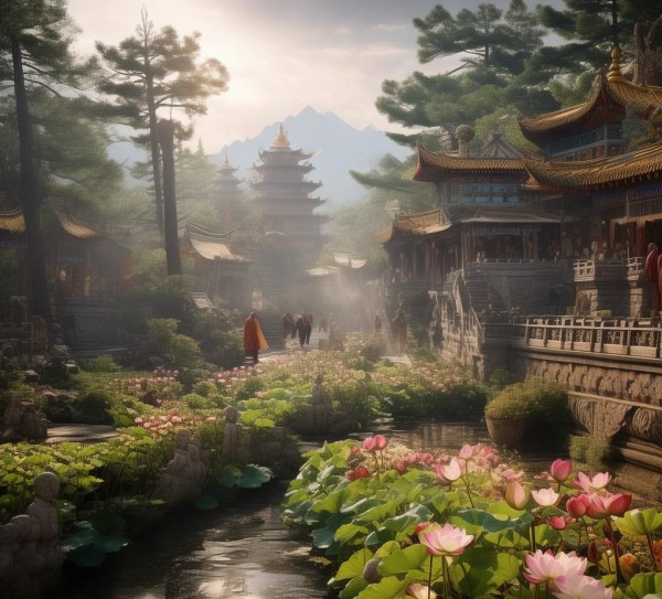 五台山秘境之旅，揭秘十大必游圣地名胜,五台山秘境之旅，揭秘十大必游圣地名胜,历史,景点,风光,第1张
