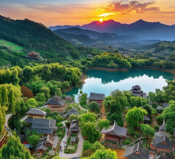姚安周边十大美景探秘，自然人文共赏之旅,姚安周边十大美景探秘，自然人文共赏之旅,历史,景点,风光,第1张