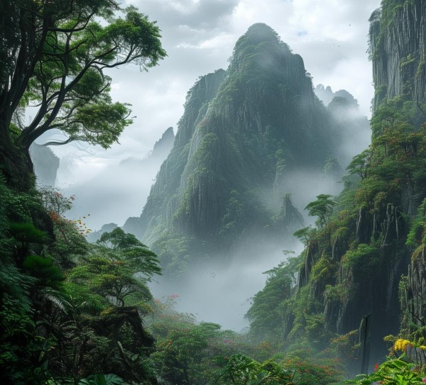 德宏秘境，山水间神秘山峰探秘之旅,德宏秘境，山水间神秘山峰探秘之旅,历史,景点,风光,第1张