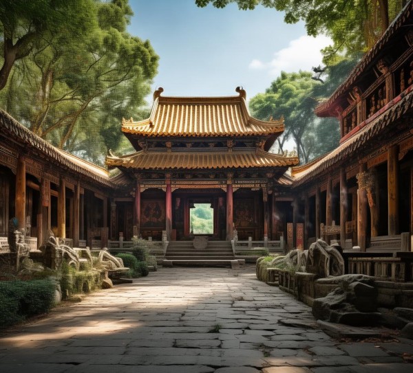 涉县古刹风华，揭秘寺庙之美与神秘魅力,涉县古刹风华，揭秘寺庙之美与神秘魅力,历史,景点,风光,第1张