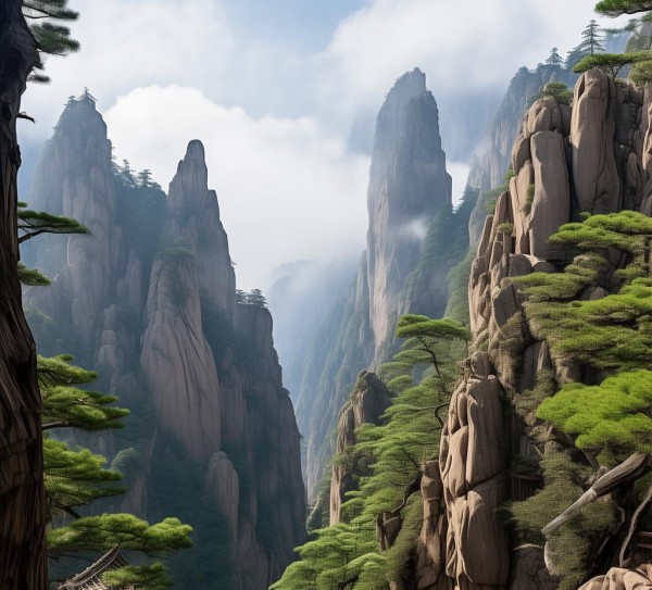 黄山奇观，自然奇景与人文韵味的完美交融,黄山奇观，自然奇景与人文韵味的完美交融,历史,自然,旅游胜地,第1张