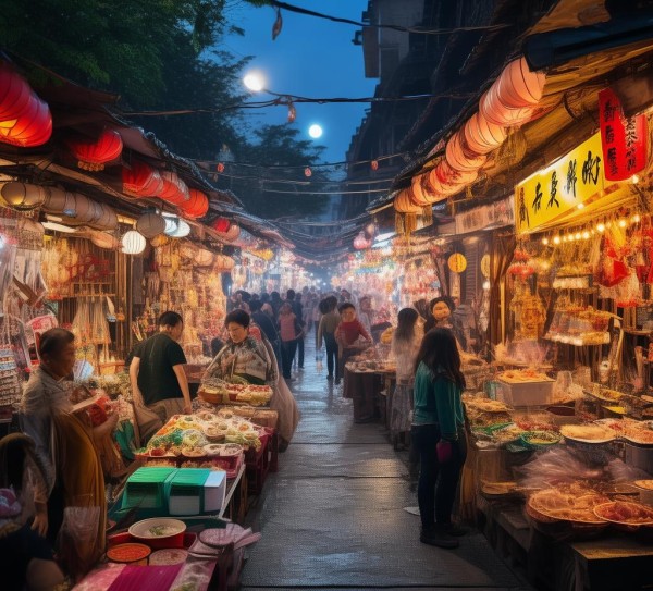 鹿邑地摊文化之旅，揭秘鹿邑夜市魅力,鹿邑地摊文化之旅，揭秘鹿邑夜市魅力,历史,景点,风情,第1张