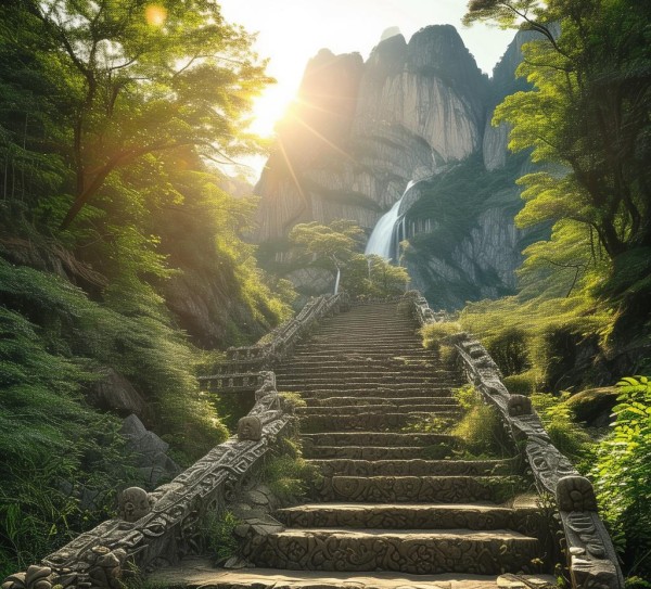 仁寿天梯，大自然的奇观与人类智慧的结晶,仁寿天梯，大自然的奇观与人类智慧的结晶,历史,景点,风情,第1张