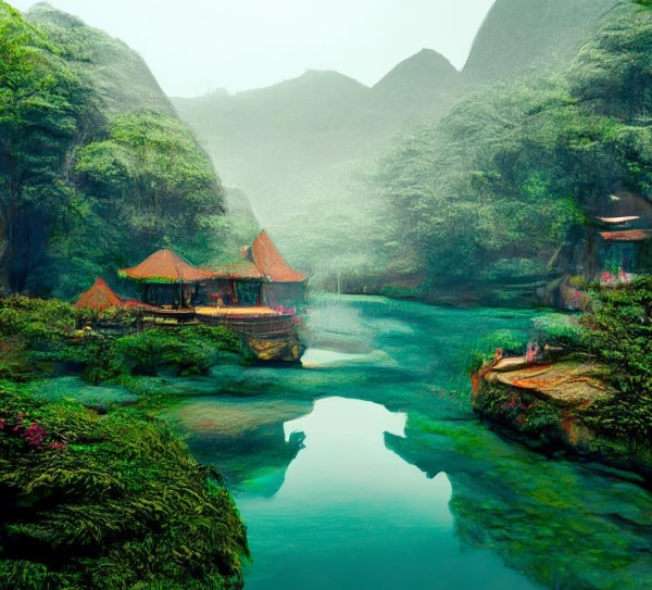 杭州隐泉秘境，山水养生之旅,杭州隐泉秘境，山水养生之旅,美食,风光,自然,第1张