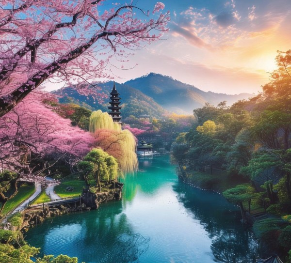 杭州孤山，揭秘绿宝石中的十大绝美景观,杭州孤山，揭秘绿宝石中的十大绝美景观,历史,景点,风光,第1张