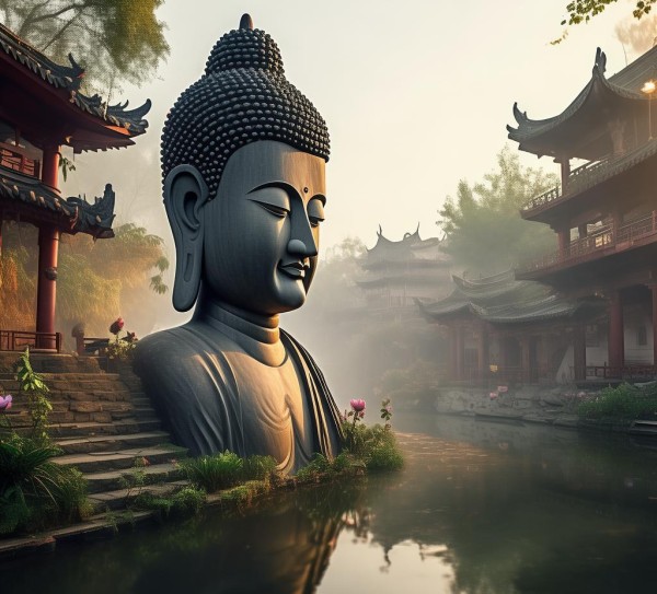 济南大佛头，古刹探秘之旅的五大绝美景点揭秘,济南大佛头，古刹探秘之旅的五大绝美景点揭秘,历史,景点,自然,第1张