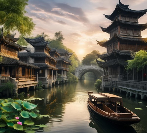 江南水城自然魅力探秘之旅,江南水城自然魅力探秘之旅,历史,景点,风情,第1张