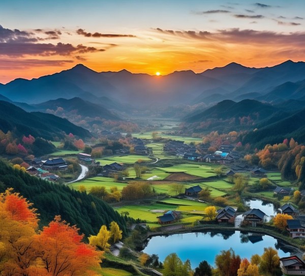 麻乡秘境之旅，十大必游之地，流连忘返的乡村风光,麻乡秘境之旅，十大必游之地，流连忘返的乡村风光,风情,美食,风光,第1张