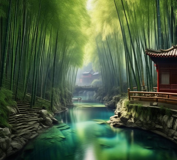 竹坝秘境，自然与人文交融之旅,竹坝秘境，自然与人文交融之旅,历史,景点,风情,第1张
