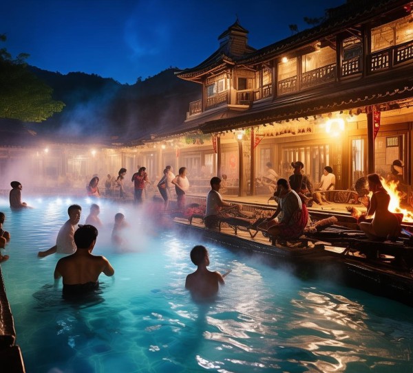 惠州夜探汤泉，惠州的汤泉之夜，玩法大盘点,惠州夜探汤泉，惠州的汤泉之夜，玩法大盘点,美食,风光,自然,第1张