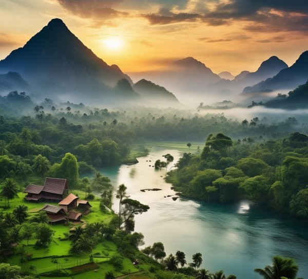 老挝秘境之旅，发现令人陶醉的绝美之地,老挝秘境之旅，发现令人陶醉的绝美之地,历史,景点,风情,第1张