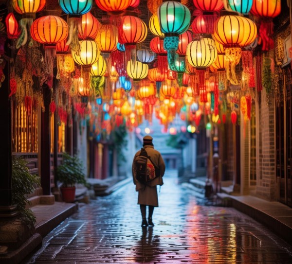 漫步定州彩灯，感受古韵风情之旅,漫步定州彩灯，感受古韵风情之旅,历史,景点,古韵,第1张