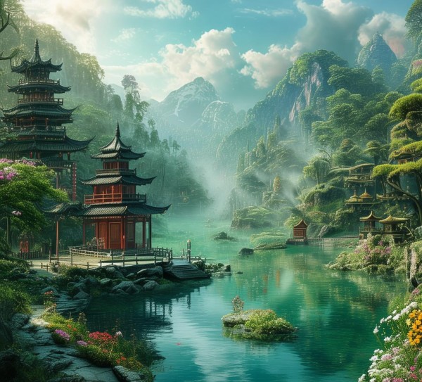 碧水蓝天下的仙境之旅，探寻中国最美丽旅游胜地,碧水蓝天下的仙境之旅，探寻中国最美丽旅游胜地,历史,风情,风光,第1张