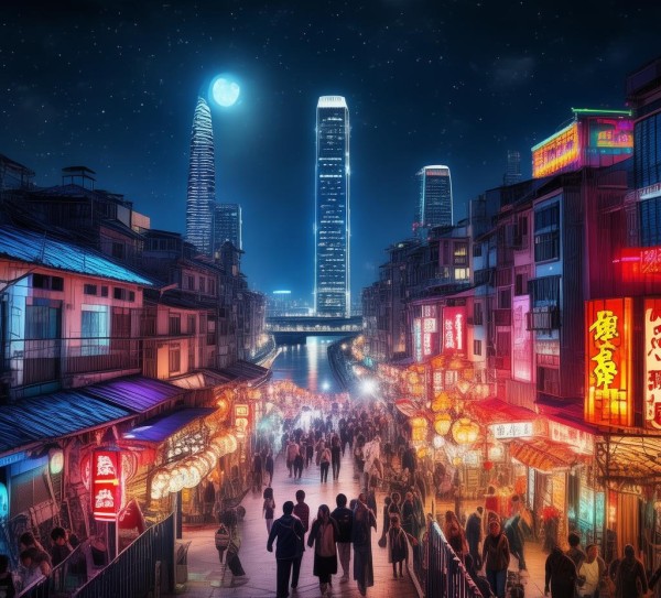 夜探信宜，璀璨夜景下的城市魅力,夜探信宜，璀璨夜景下的城市魅力,历史,景点,风情,第1张