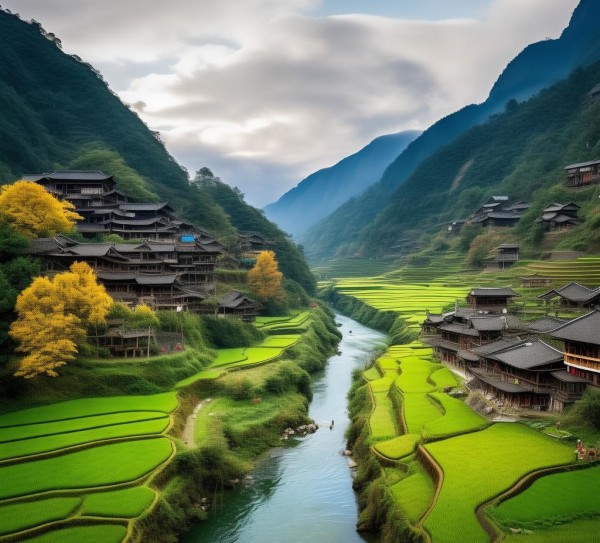 贵州桐梓坝，自然画卷中的人文瑰宝,贵州桐梓坝，自然画卷中的人文瑰宝,历史,景点,风情,第1张