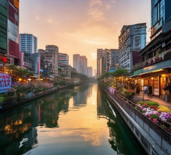 江门蓬江江海，揭秘不可错过的城市魅力角落,江门蓬江江海，揭秘不可错过的城市魅力角落,历史,风光,自然,第1张