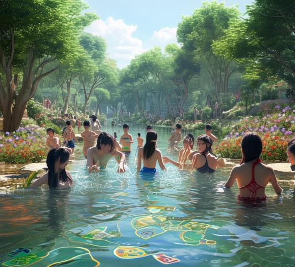 叶城夏日戏水秘境，周边热门游泳胜地大揭秘,叶城夏日戏水秘境，周边热门游泳胜地大揭秘,自然,体验,水上乐园,第1张
