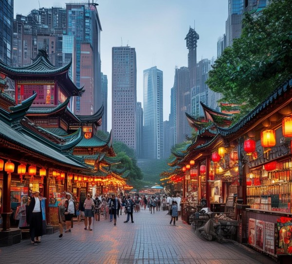 重庆东路，历史与现代交融的璀璨风景带,重庆东路，历史与现代交融的璀璨风景带,历史,景点,美食,第1张
