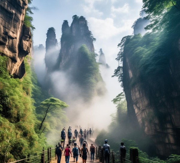 揭秘家界，必游景区攻略，畅游自然奇观之旅,揭秘家界，必游景区攻略，畅游自然奇观之旅,历史,景点,风情,第1张