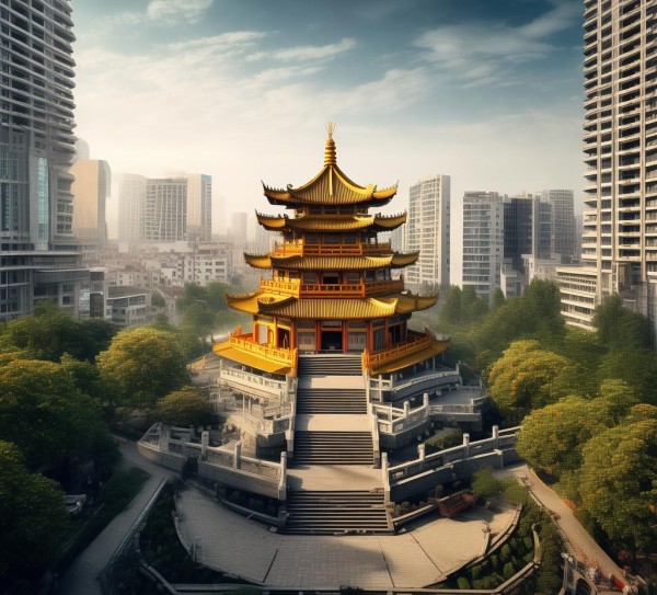 黄寺，历史与现代交融的都市地标探寻之旅,黄寺，历史与现代交融的都市地标探寻之旅,历史,景点,现代交融,第1张
