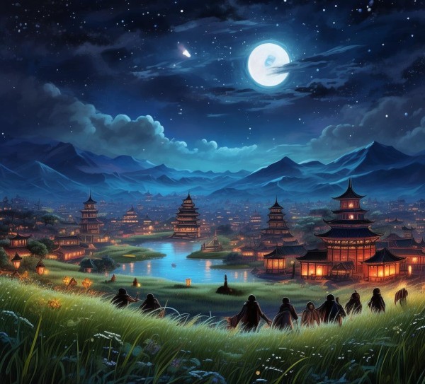 中都草原璀璨夜色，探寻晚间独特色彩景点攻略,中都草原璀璨夜色，探寻晚间独特色彩景点攻略,历史,景点,风情,第1张