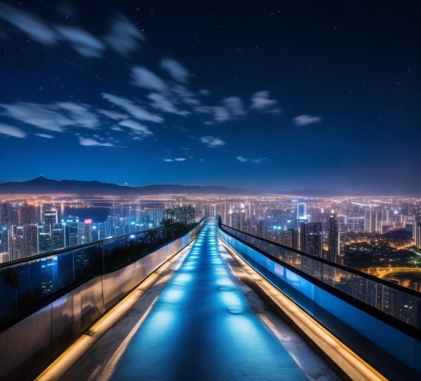 夜游天台，探寻璀璨夜景的胜地之旅,夜游天台，探寻璀璨夜景的胜地之旅,历史,景点,风情,第1张